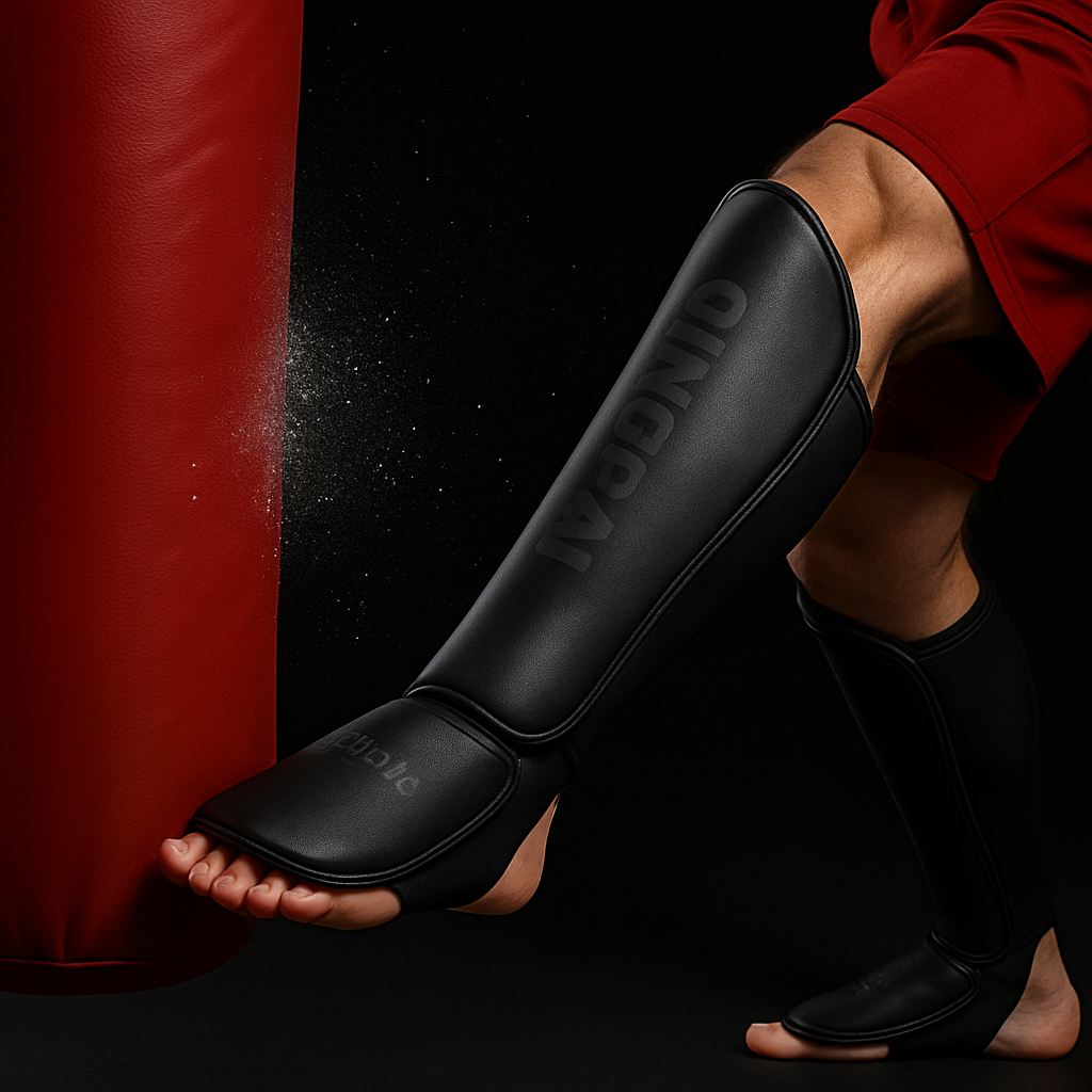 Men's boxing shin guards